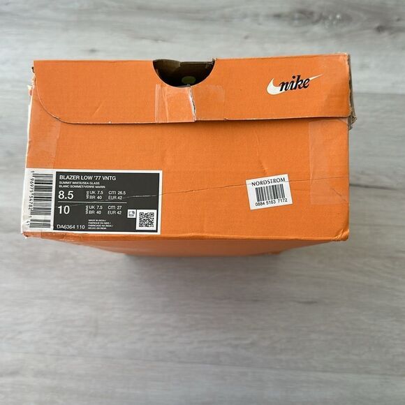 Nike Blazer Low '77 Vintage Shoes What/Sea Glass 8.5 NWT IN BOX - Picture 8 of 12